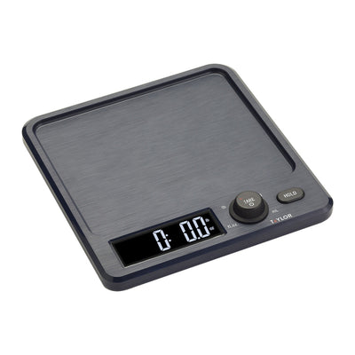 Antimicrobial Kitchen Scale with Rotating Knob, 11-Lb. Capacity