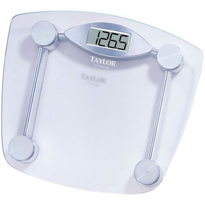 Chrome & Glass Lithium Digital Scale