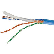 CAT-6 UTP Solid Riser CMR Cable, 1,000ft (Blue)