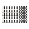 10-32 Rack Screws with Washers, 50 Count