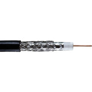 RG6 CCS Dual-Shield Coaxial Cable, 1000ft