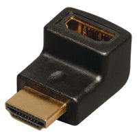 HDMI(R) Male to Female Right-Angle Up Adapter