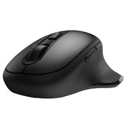 ONLEE Pro Dual Cordless Rechargeable Computer Mouse, Ergonomic, 6 Buttons, Bluetooth(R) and 2.4 GHz, Black