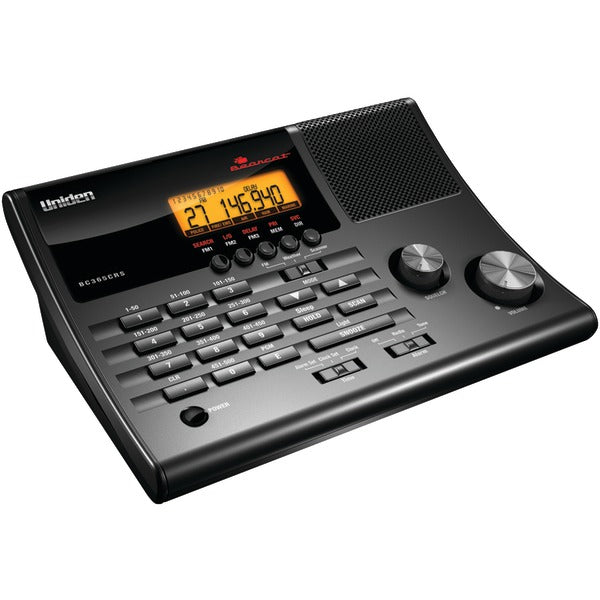 Alarm Clock 500-Channel Radio Scanner with Weather Alert