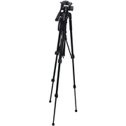 Professional Tripod with 3-Way Fluid Pan Head (62 In.)
