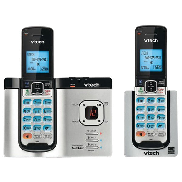 DECT 6.0 Connect-to-Cell(TM) 2-Handset Cordless Phone System