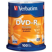 4.7GB DVD-Rs (100-ct Spindle)