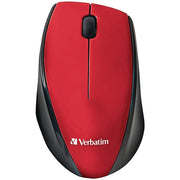 Wireless Multi-Trac Blue LED Optical Mouse (Red)