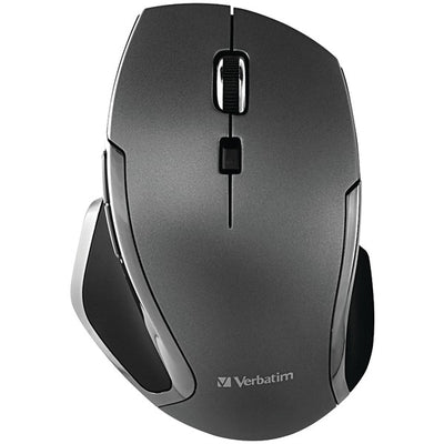 Wireless Notebook 6-Button Deluxe Blue LED Mouse (Graphite)