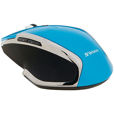 Wireless Notebook 6-Button Deluxe Blue LED Mouse (Blue)