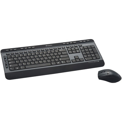 Wireless Multimedia Keyboard & 6-Button Mouse Combo