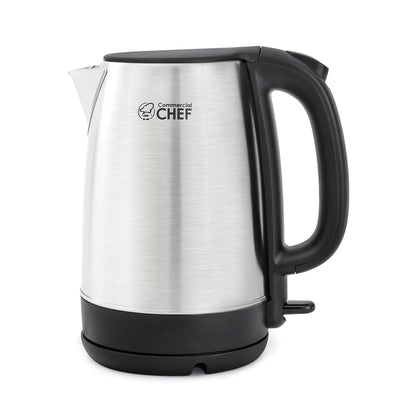 1,500-Watt 57-Oz. Cordless Stainless Steel Electric Kettle with Automatic Shutoff and Detachable Base