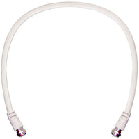 RG6 75ohm Low-Loss Coaxial Cable, 2ft