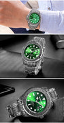 Retro Style Big Dial Quartz Men's Watch