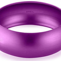 BREIL JEWELS - SECRETLY Collection Bracciale Bangle alluminio viola/Bangle Bracelet violet aluminum Size Small Bold