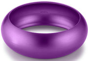 BREIL JEWELS - SECRETLY Bracciale Bangle alluminio viola/Bangle Bracelet violet aluminum Size Medium Bold