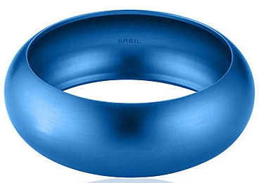BREIL JEWELS - SECRETLY Bracciale Bangle alluminio blu/Bangle Bracelet blue aluminum Size Medium Bold