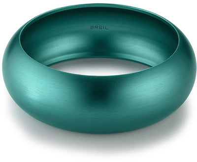 BREIL JEWELS - SECRETLY Bracciale Bangle alluminio verde/Bangle Bracelet green aluminum Size Medium Bold