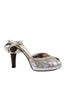 John Richmond Women Sandals, Gold and Silver