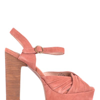 Jeffrey Campbell Women Sandals, Pink Suede