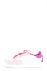 Diadora Women Sneakers, White with Pink