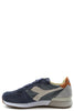 Diadora Men Sneakers, Tri-color Blue, Tan, Grey