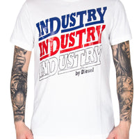 Diesel Men T-Shirt, White