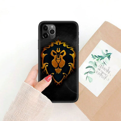 World Of Warcraft Alliance Lion Symbol iPhone 12 Case