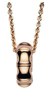 GUCCI JEWELS Mod. BAMBOO SPRING Collana/Necklace ORO ROSA/ROSE GOLD L.45 cm