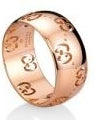 GUCCI JEWELS Mod. ICON BOLD  Anello/Ring ORO ROSA/ROSE GOLD Size 54