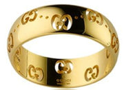 GUCCI JEWELS Mod. ICON BOLD  Anello/Ring ORO GIALLO/GOLD Size 53