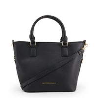 Trussardi - 76BTB01 Black Leather Handbag