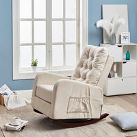 Beige Reclining Chair