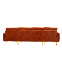 Coolmoor Orange Sectional  Sofa