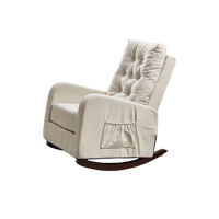 Beige Reclining Chair