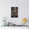 Bohemian Feather Premium Poster