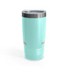 Dad's Day Gift, It's the Journey Plus Personalized Saying on Ringneck Tumbler, 20oz