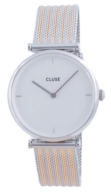 Cluse Triomphe White Dial Stainless Steel Quartz Cw0101208003 Women's Watch