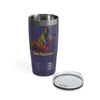 Father's Day Gift, German Shepherd Ringneck Tumbler, 20oz, Get it Personalized