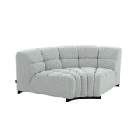 Grey Modern Modular Sectional Sofa Set