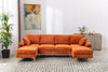 Coolmoor Orange Sectional  Sofa