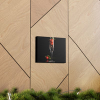 Champagne and Strawberries on Canvas Gallery Wraps