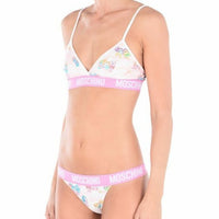 White My Little Pony Bra Briefs Set Two Piece Bikini