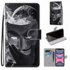 Mask and Smoke TPU Leather iPhone Wallet Case