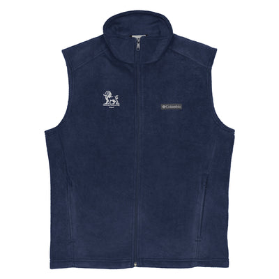 Columbia Men’s Fleece Vest with Embroidered Lion