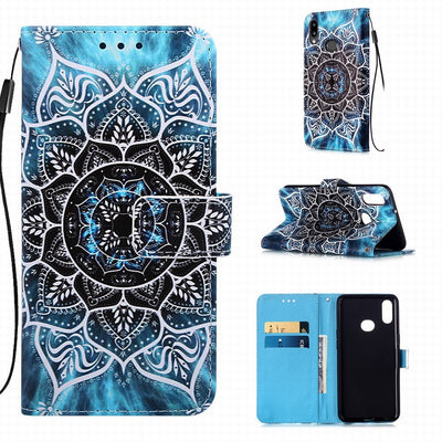 Paisley TPU Leather iPhone Wallet Case