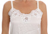 White Silk Lace Lingerie Chemise Dress