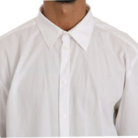 White Cotton Dress Formal Top Shirt