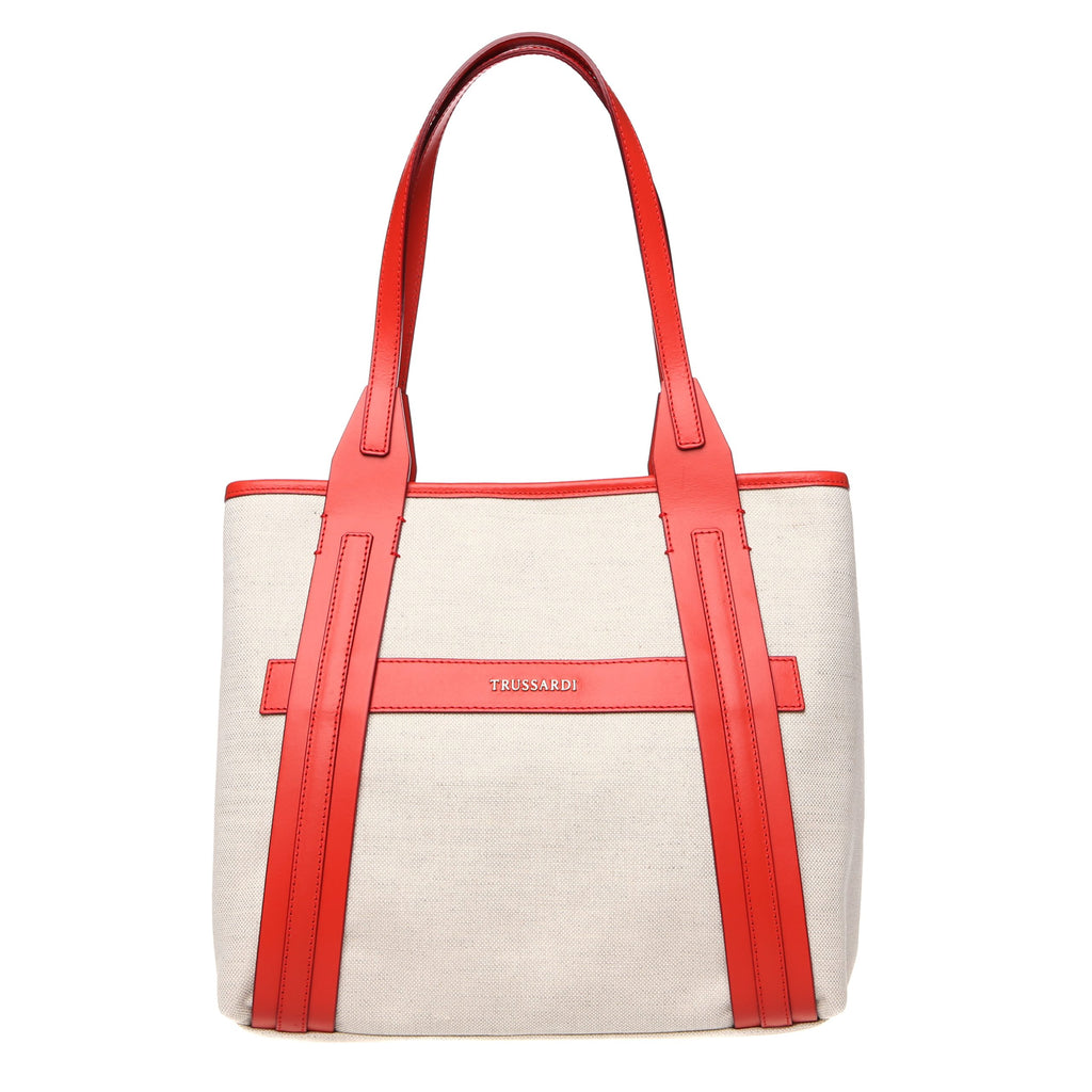 Trussardi Natural - Red Shoulder Bag