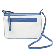Trussardi Natural- Blue Crossbody Bag